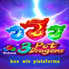 box win plataforma de jogos